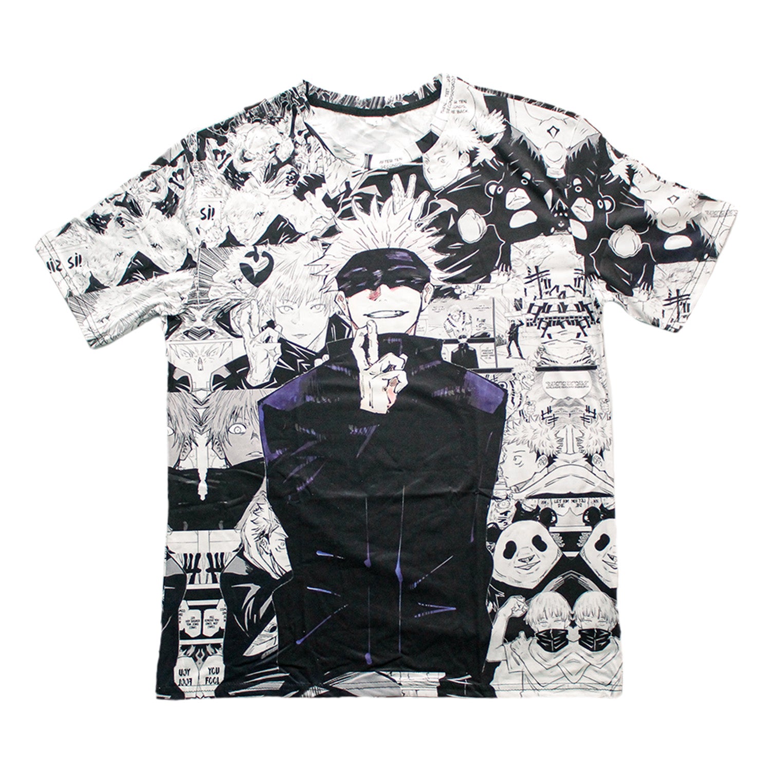 Playera Hechiceros de Maldición Camiseta Oversized Gym Anime