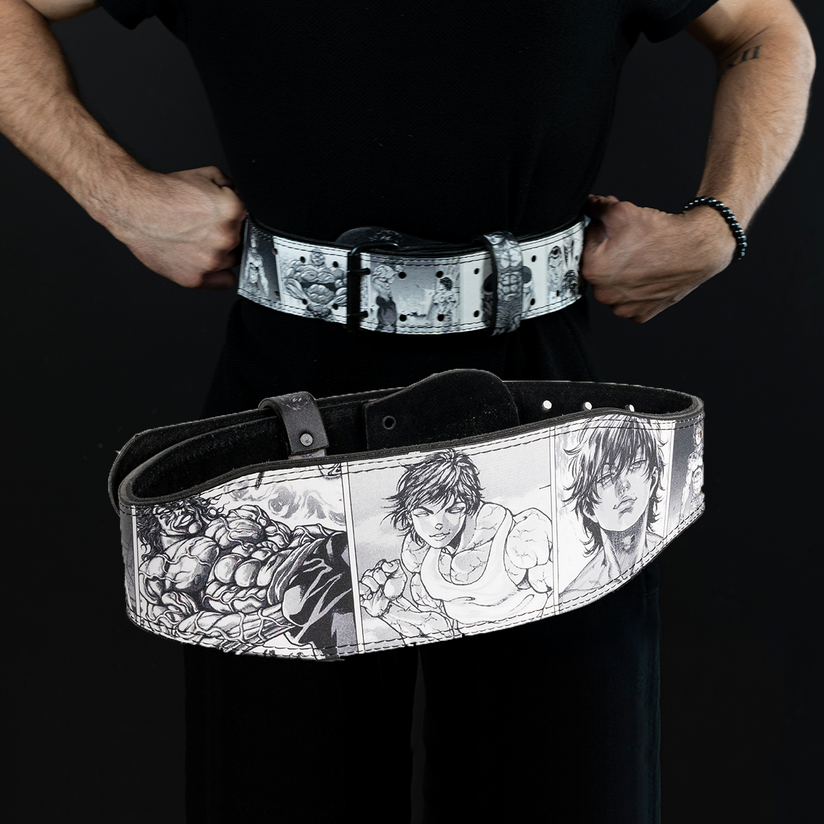 Cinturón de Hebilla Baki Manga