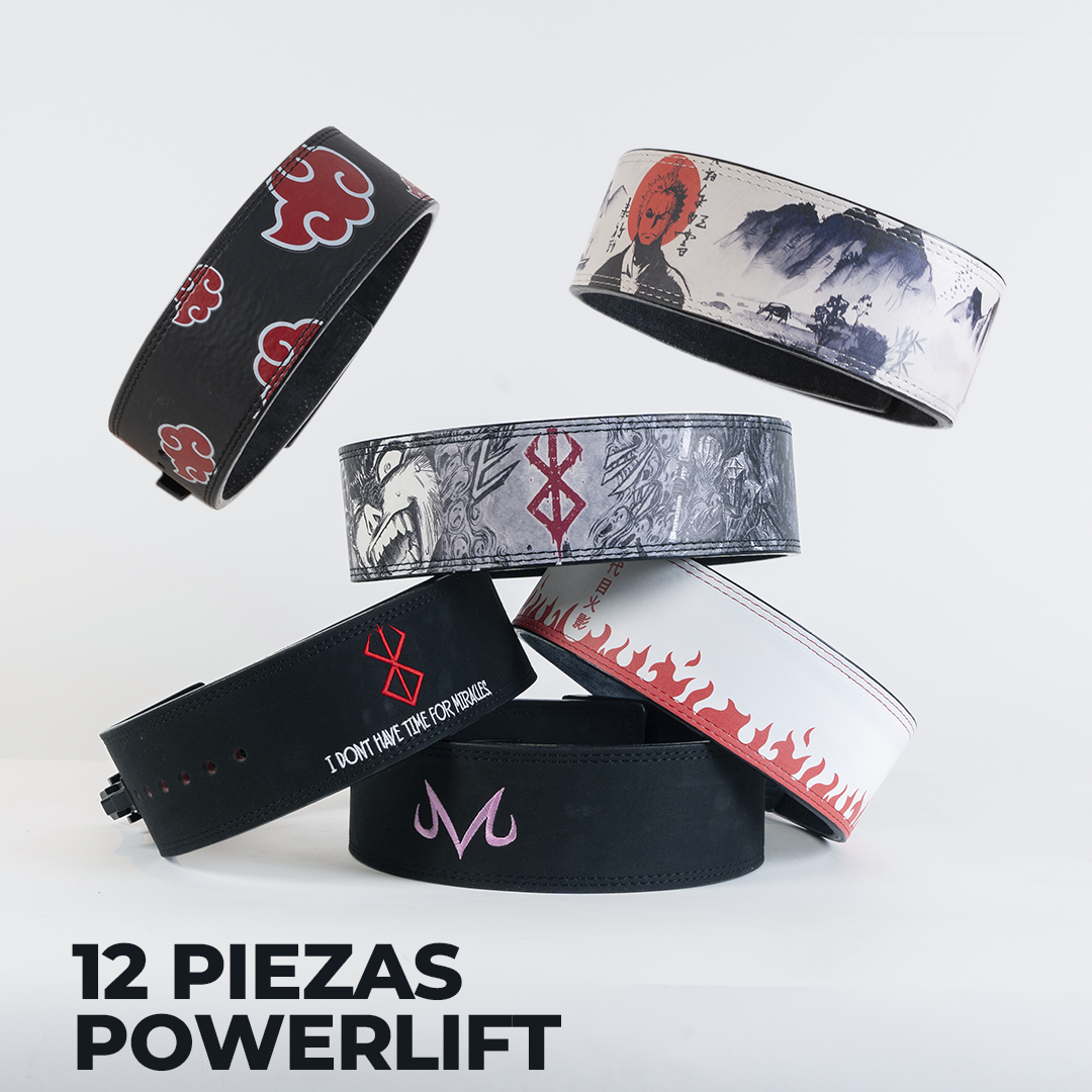MAYOREO 12 PIEZAS CINTURON POWERLIFT ¡AHORRAS 25%!