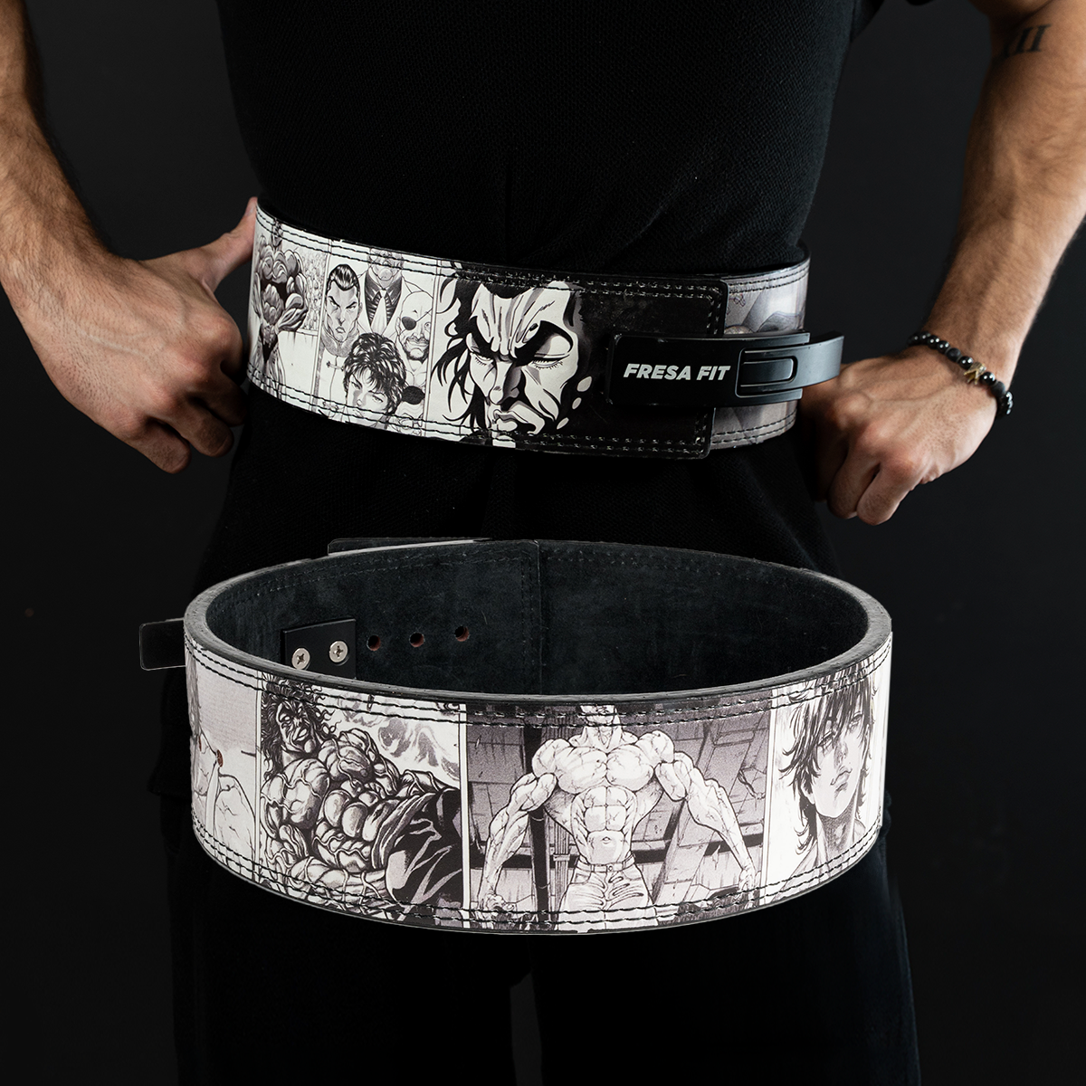 Cinturón de Powerlift Baki Manga