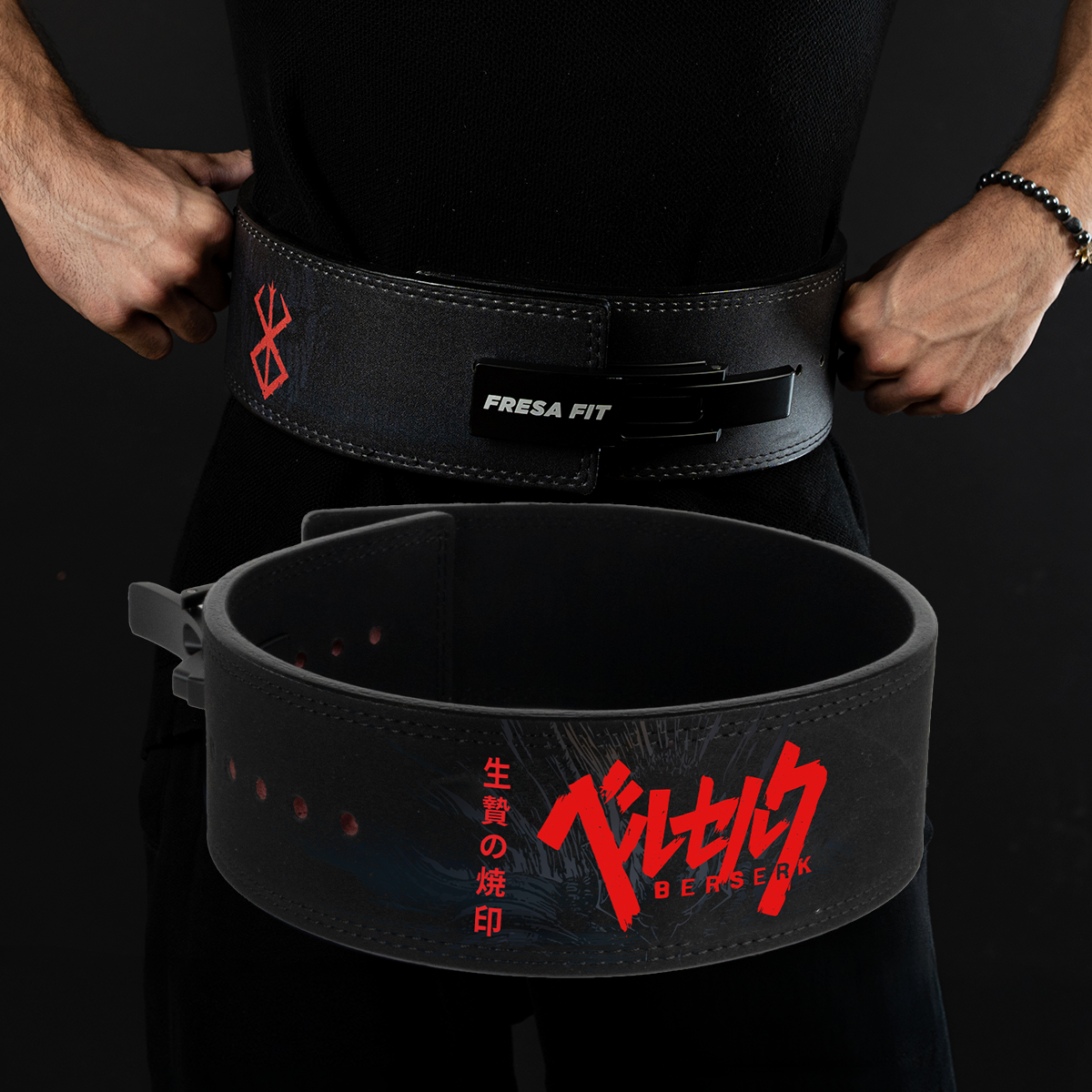 Cinturón de Powerlift Berserk Cara