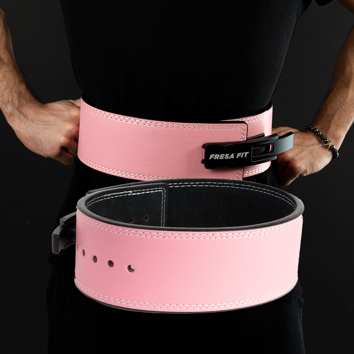 Cinturón de Powerlift Fresafit Rosa