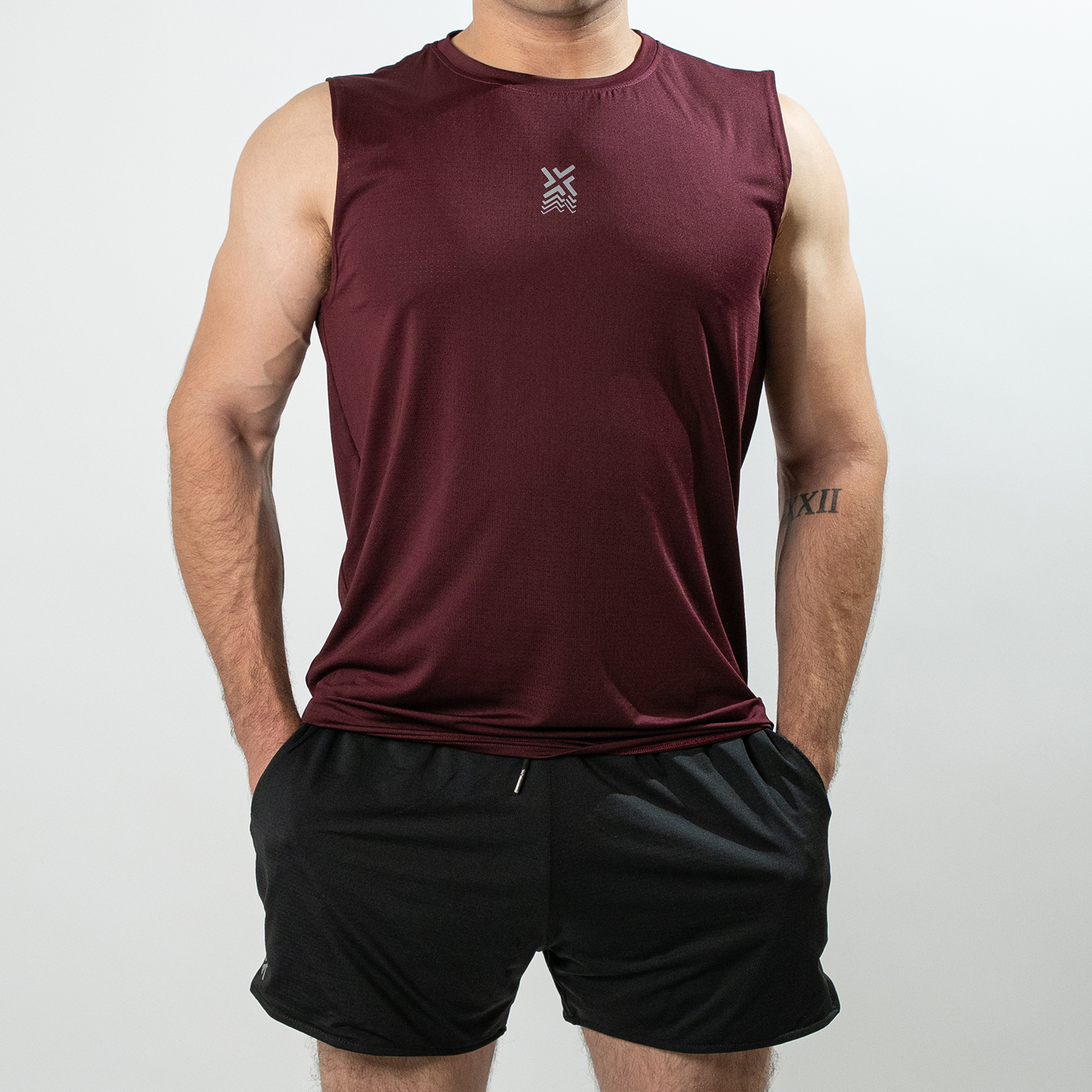 Playera sin mangas corte Tank FRSA