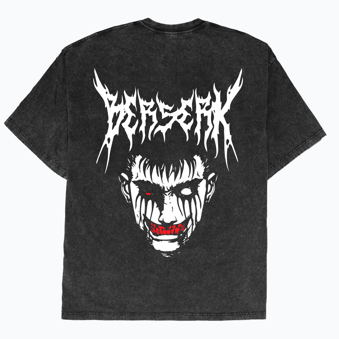 Playera Oversized Camiseta Fresafit Manga Corta Berserk 1