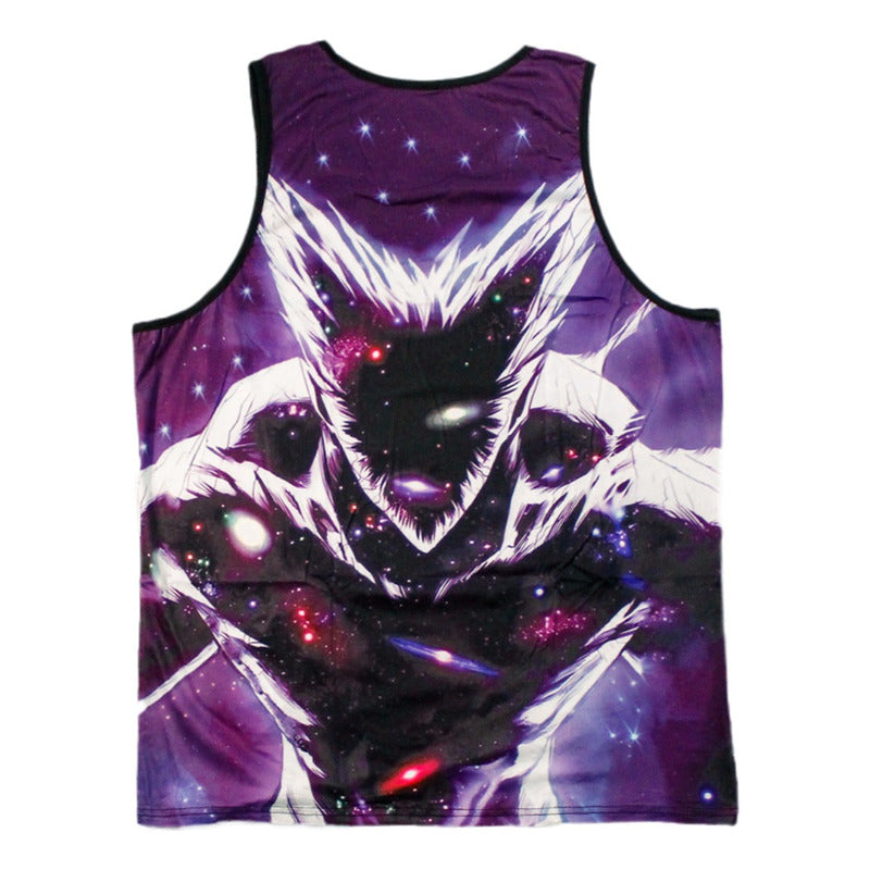 Playera Sin Mangas Tirahueso Punch Man Garou Gym