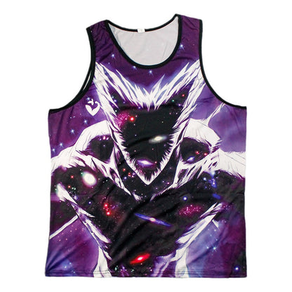 Playera Sin Mangas Tirahueso Punch Man Garou Gym