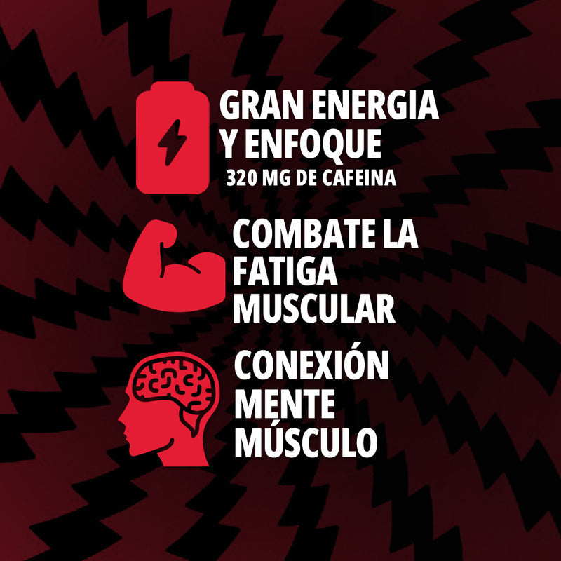 Pre Entreno Fresafit Sangre De Guerrero Fresa