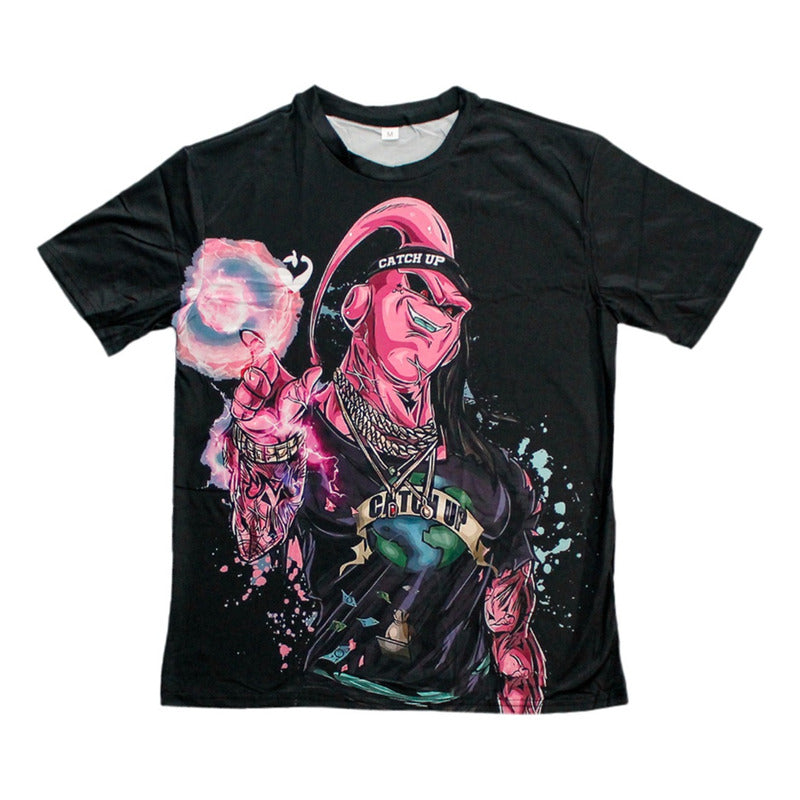 Playera Dragon Ball Majin Buu Pimp Camiseta Oversized Gym