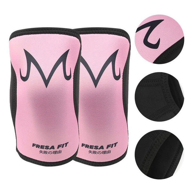 Rodilleras Neopreno Crossfit Gym 7mm Compresion Majin Buu