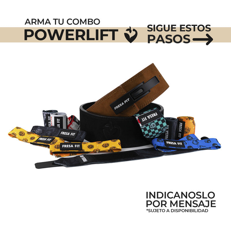 Arma Conjunto Personalizado Cinturon Powerlift Gym Fresafit