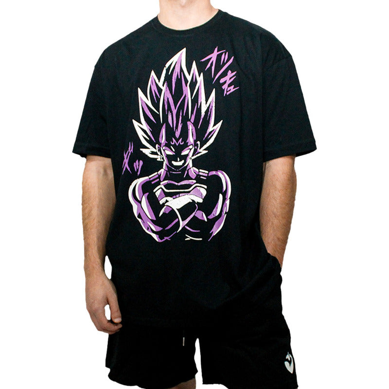 Playera Oversized Camiseta Fresafit Manga Corta Vegeta 1