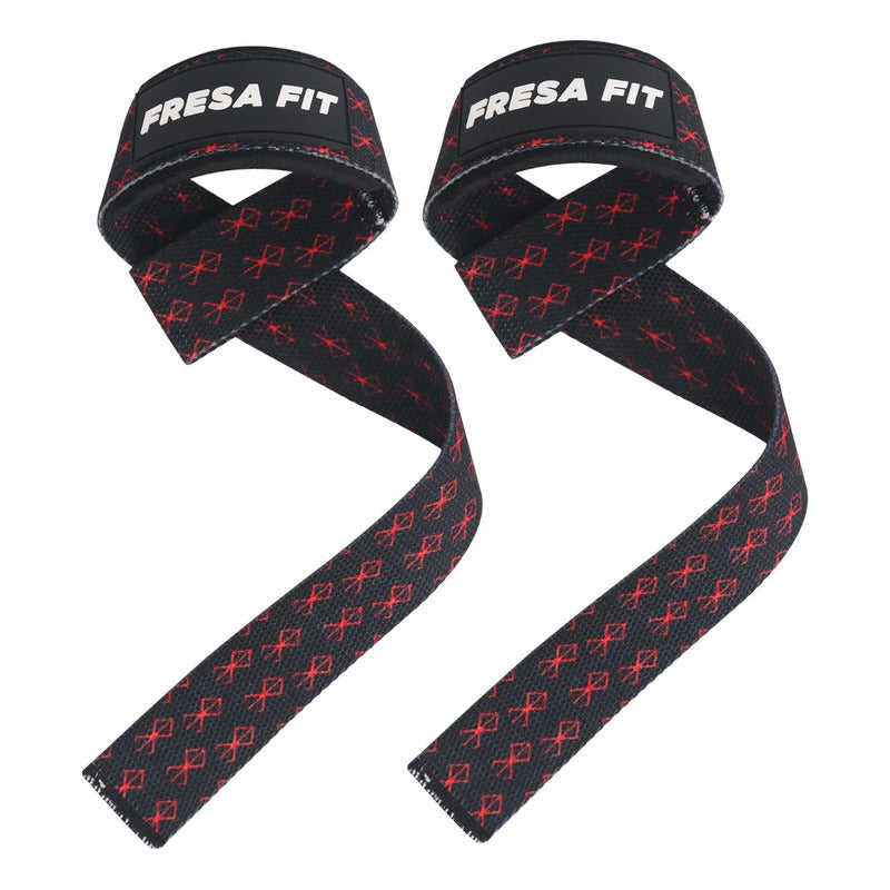 Par De Straps Berserk Logos Anime Gym Crossfit Pesas