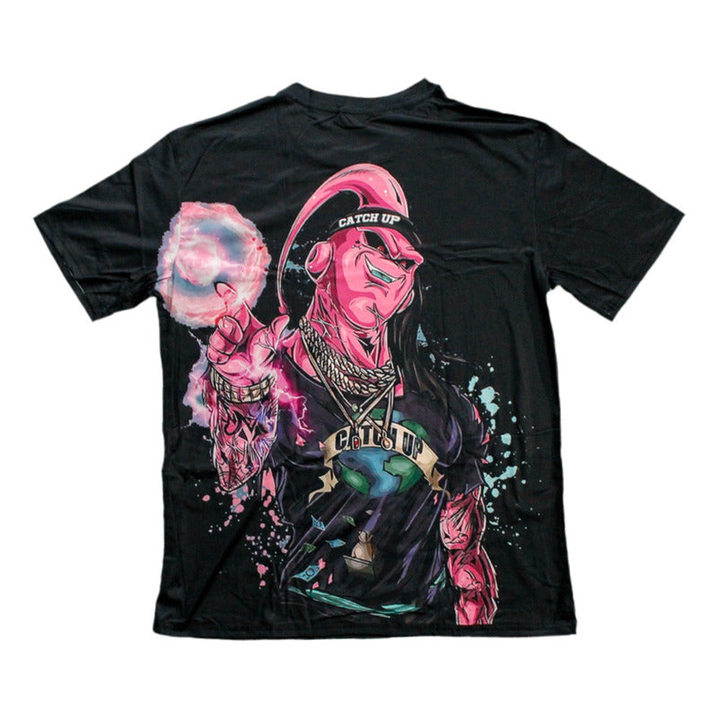 Playera Dragon Ball Majin Buu Pimp Camiseta Oversized Gym