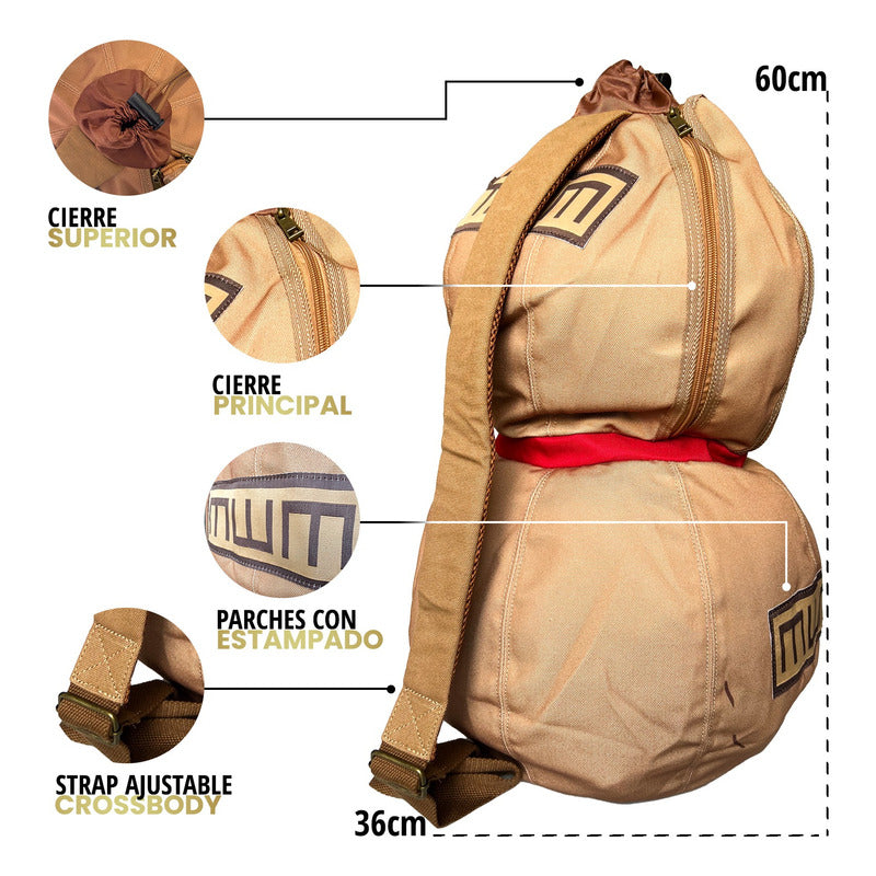 Mochila Naruto Calabaza De Arena Gara 1 Fresafit Anime