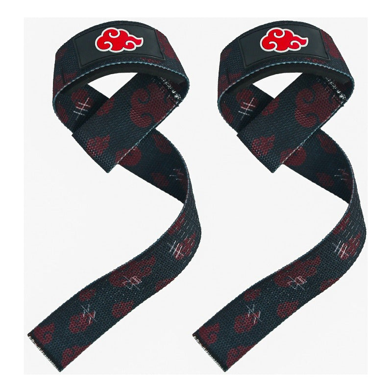 Par De Straps Akatsuki Naruto Nube Anime Gym Crossfit Pesas