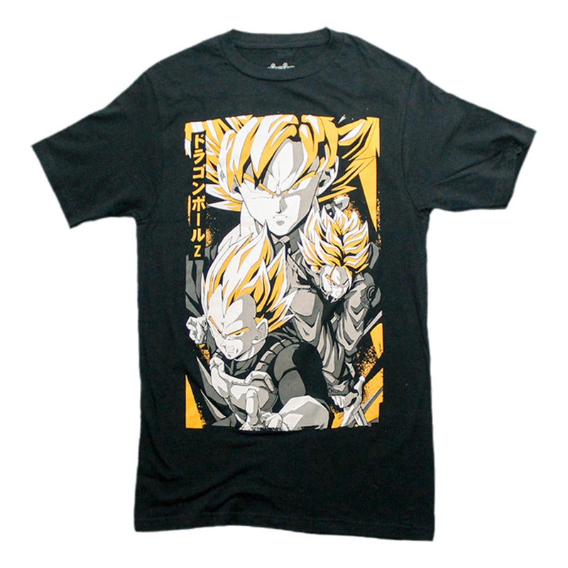 Playera Dragon Ball Guerreros Z Camiseta Oversized Gym