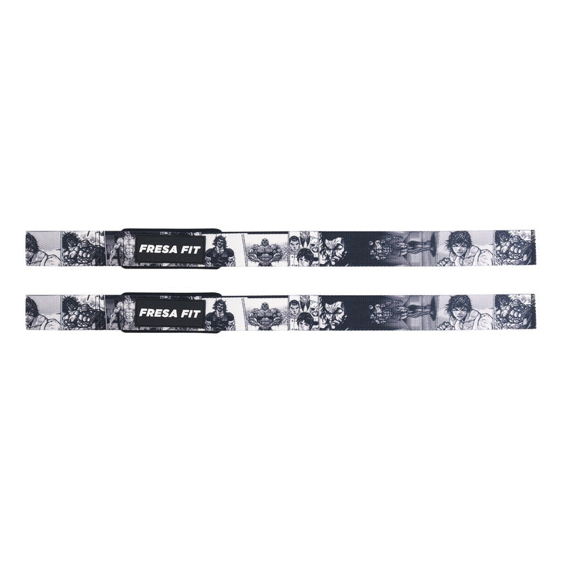 Par De Straps Baki Manga Anime Gym Crossfit Pesas