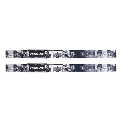 Par De Straps Baki Manga Anime Gym Crossfit Pesas