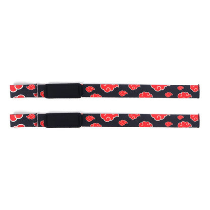 Par De Straps Nubes Rojas Renegados Gym Crossfit Pesas Anime