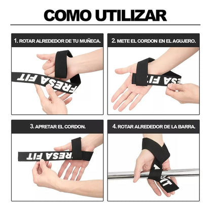Par De Straps Demon Slayer 3 Anime Gym Crossfit Pesas