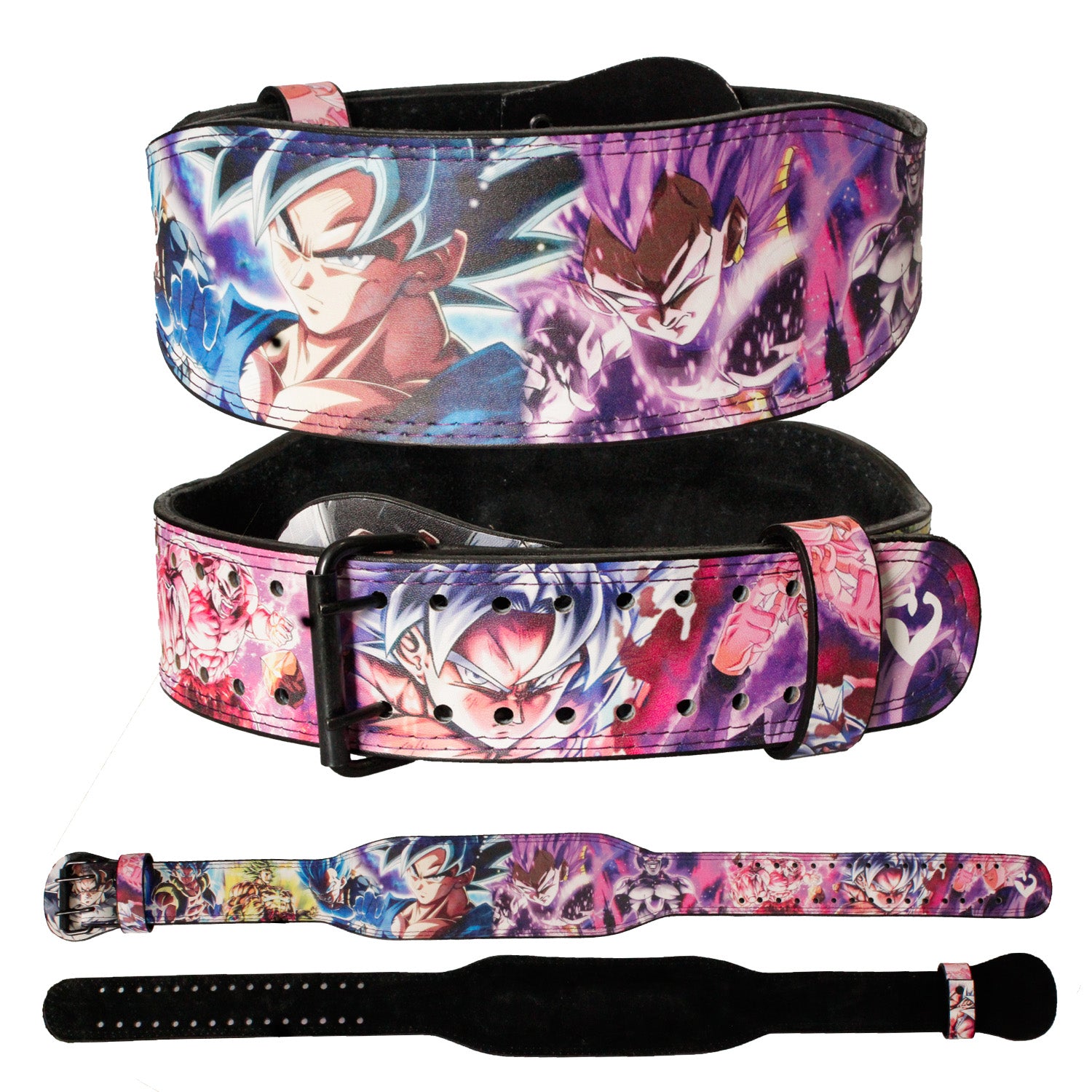 Conjunto Cinturon Hebilla Straps Muñequeras 9 Fresafit
