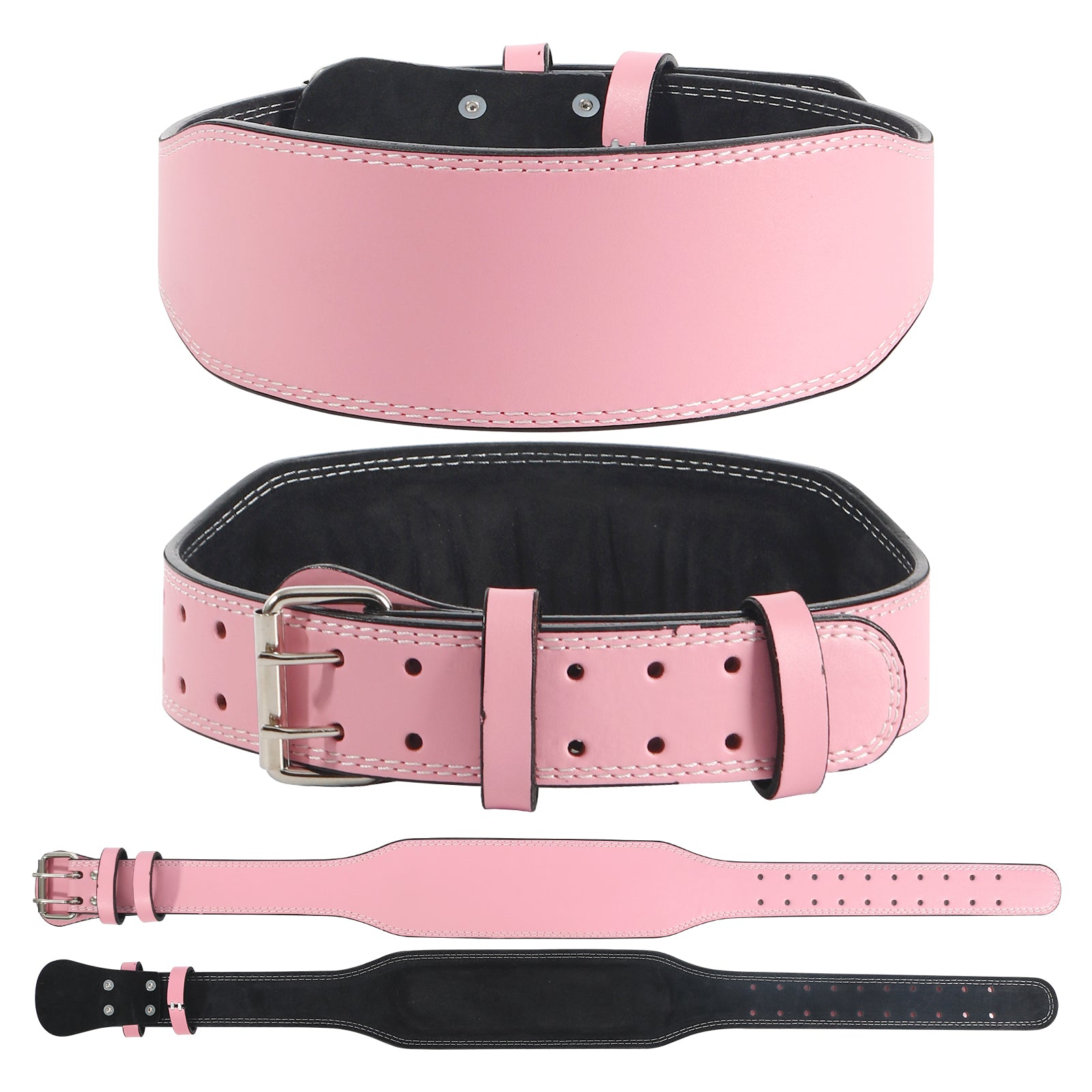 Conjunto Cinturon Hebilla Straps Muñequeras 5 Fresafit