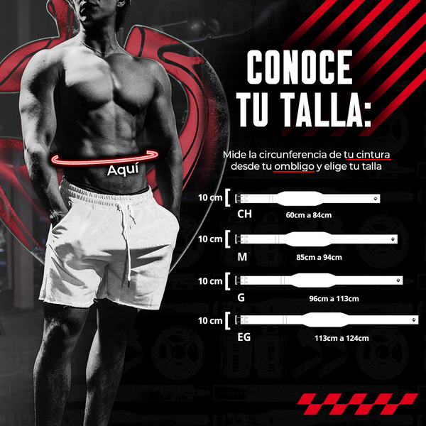 Guía de tallas - Cinturón de Hebilla Demon Slayer 2