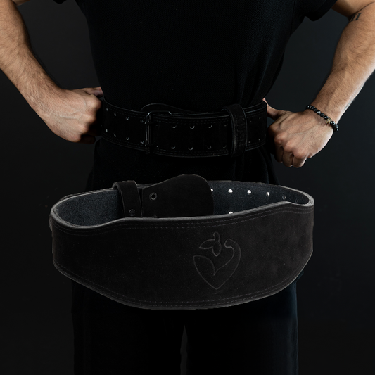 Cinturón de Hebilla de Gamuza