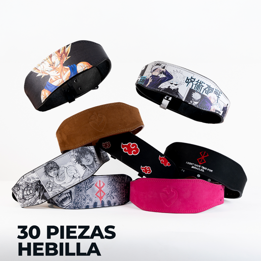 MAYOREO 30 PIEZAS CINTURON HEBILLA ¡AHORRAS 40%!