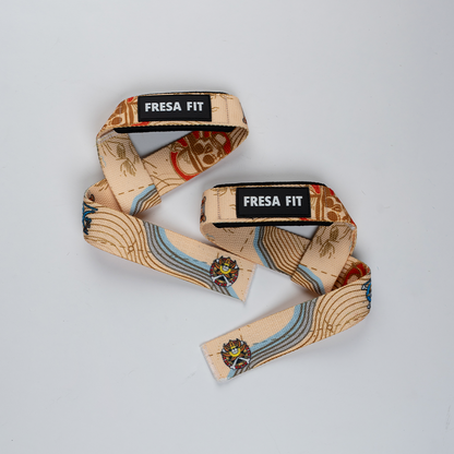 Par De Straps One Piece Anime Gym Crossfit Pesas