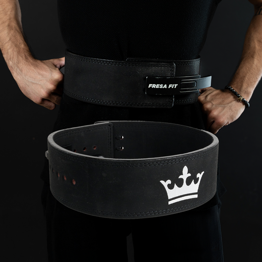 Cinturón de Powerlift Corona Negro