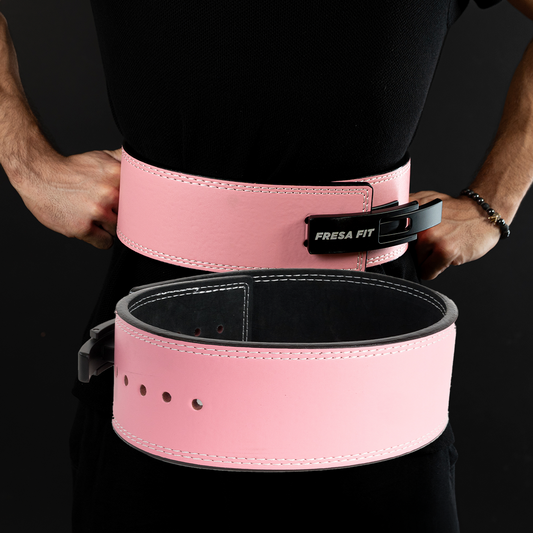 Cinturón de Powerlift Fresafit Rosa