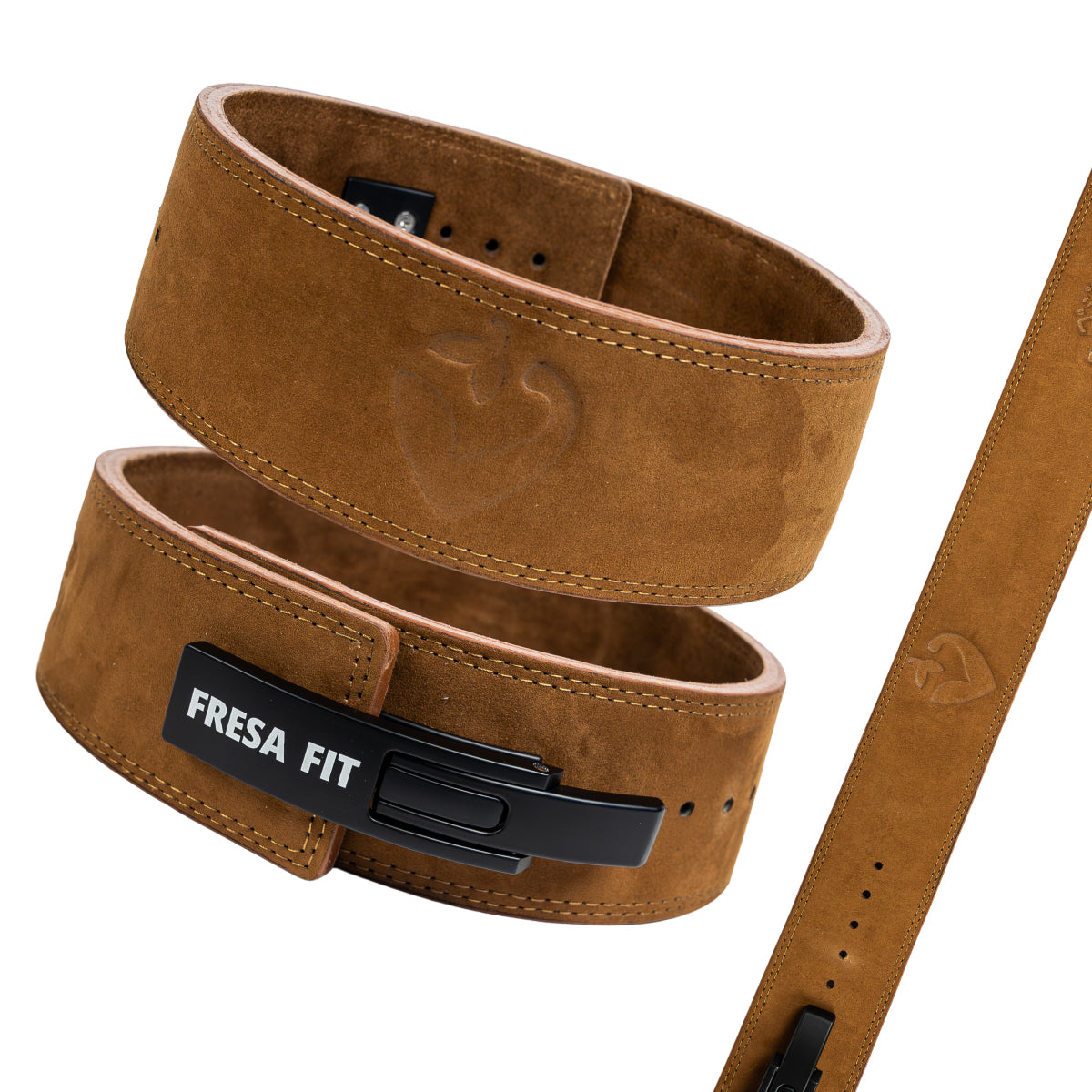 Cinturon de Powerlift Gamuza Café